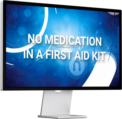 Video Download - No Medication in a First Aid Kit (Adult) VID-NMIAFAK-ADT